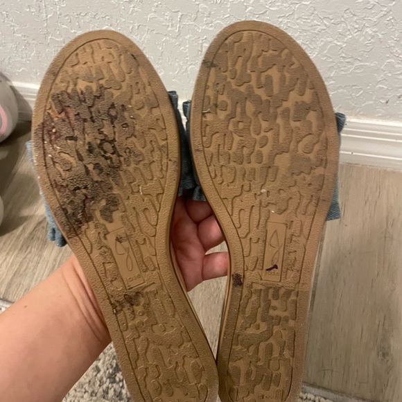 Jodie Eidel slip on ruffle sandal 8.5 - Picture 4 of 4